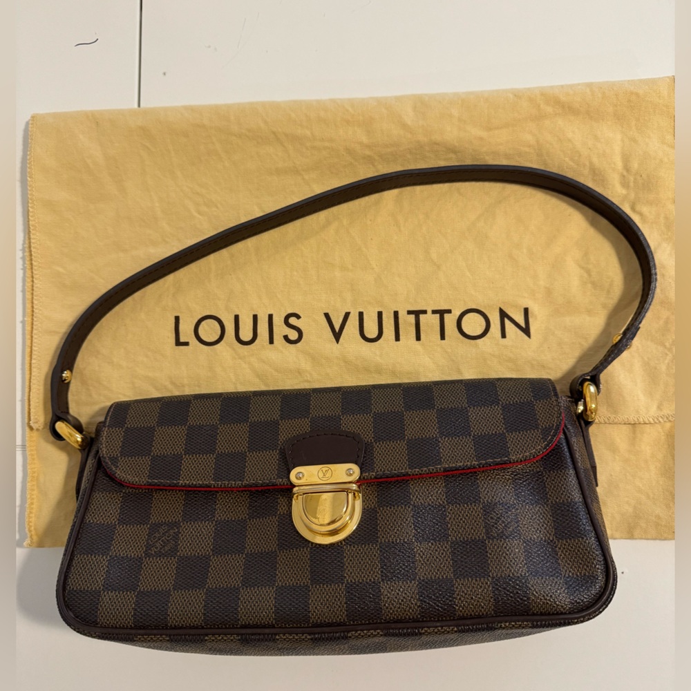 LOUIS VUITTON 
Damier Ebene Ravello PM Vintage